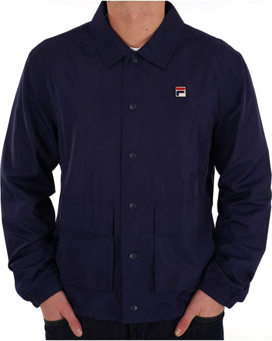 Fila Vintage Bates Coach Jacke Marineblau