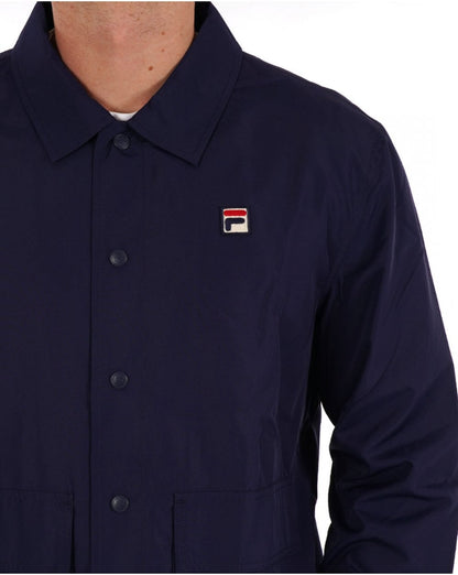 Fila Vintage Bates Coach Jacke Marineblau
