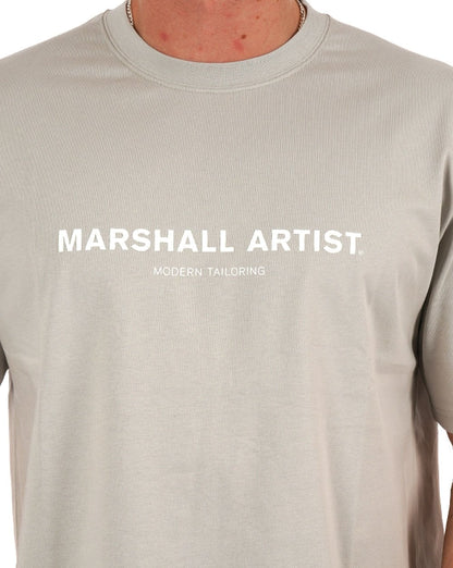 Marshall Artist Coastal Erosion T-Shirt Taubengrau
