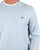 Gant Classic Cotton Crew Neck Jumper Fresh Blue
