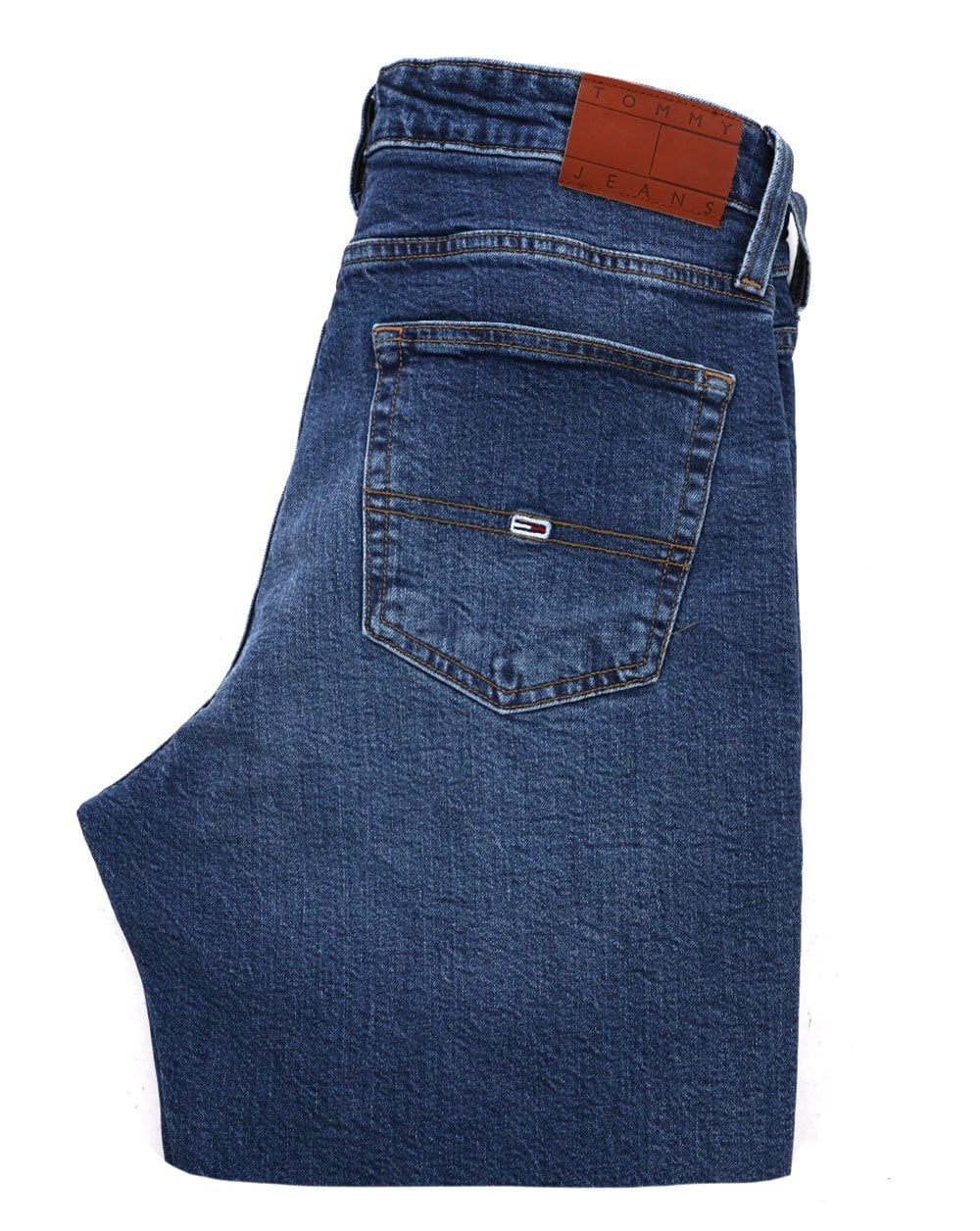 Tommy Jeans Ryan Slim Straight Jeans, dunkler Denim