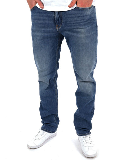 Tommy Jeans Ryan Slim Straight Leg Jeans, Denim, Größe M