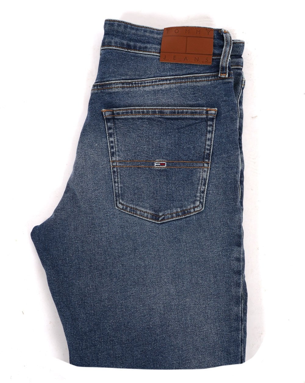 Tommy Jeans – Scanton – Schmal geschnittene Jeans in mittlerer Waschung