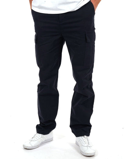 Lyle &amp; Scott – Cargohose mit Taschen in Dunkelmarineblau