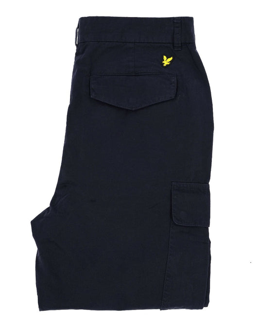 Lyle And Scott Lyle &amp; Scott – Cargohose mit Taschen in Dunkelmarineblau