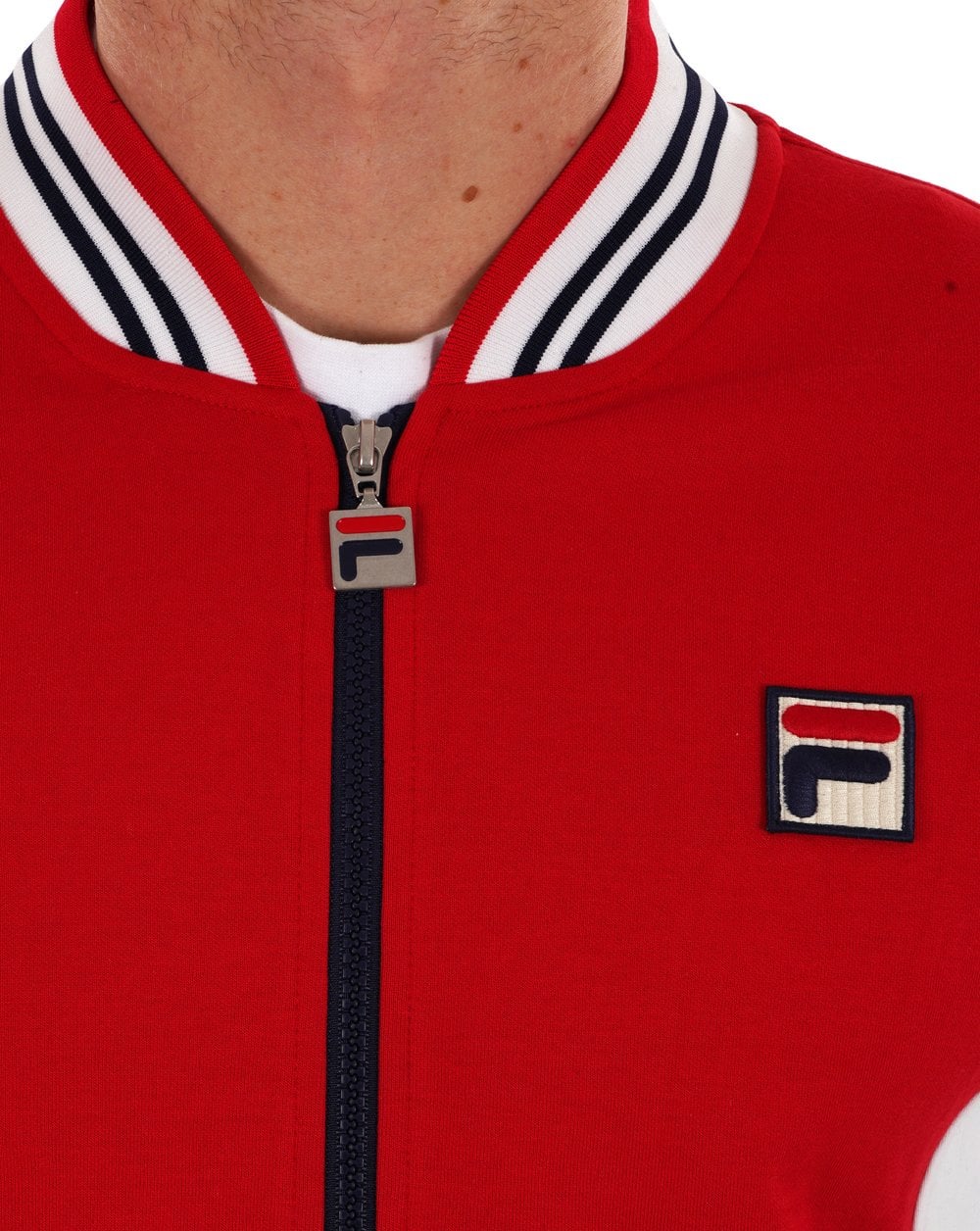 Fila Vintage Settanta Track Top Exclusive Pro Badge Red