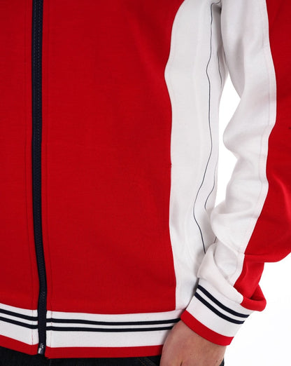 Fila Vintage Settanta Trainingsjacke Exklusives Pro Badge Rot