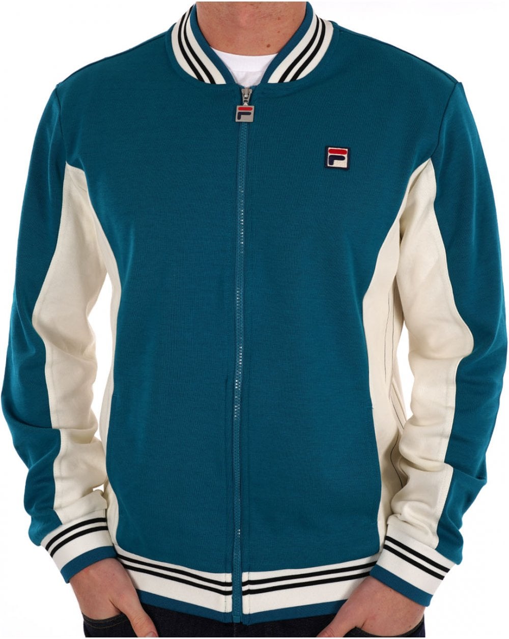 Fila Vintage Mk1 Settanta Trainingsjacke Lagune / Gardenia