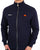 Ellesse Twin Badge Cotton Zip Top Navy