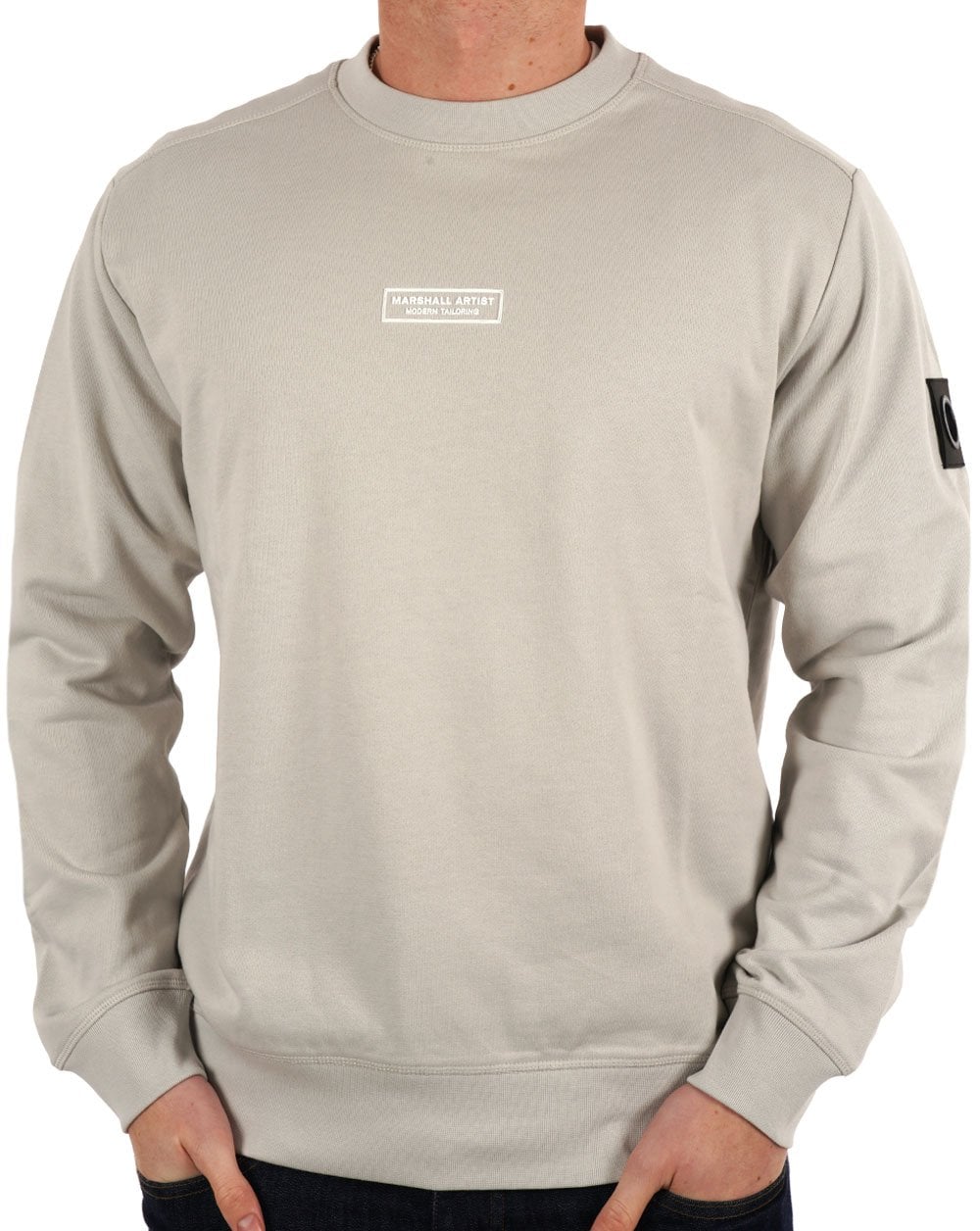 Marshall Artist Siren Crew Sweatshirt Taubengrau