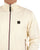 Trojan Zip Detail Track Top Ecru