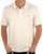 Gant Textured Stripe Polo Shirt Cream
