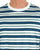 Benetton Striped T Shirt Blue/Green