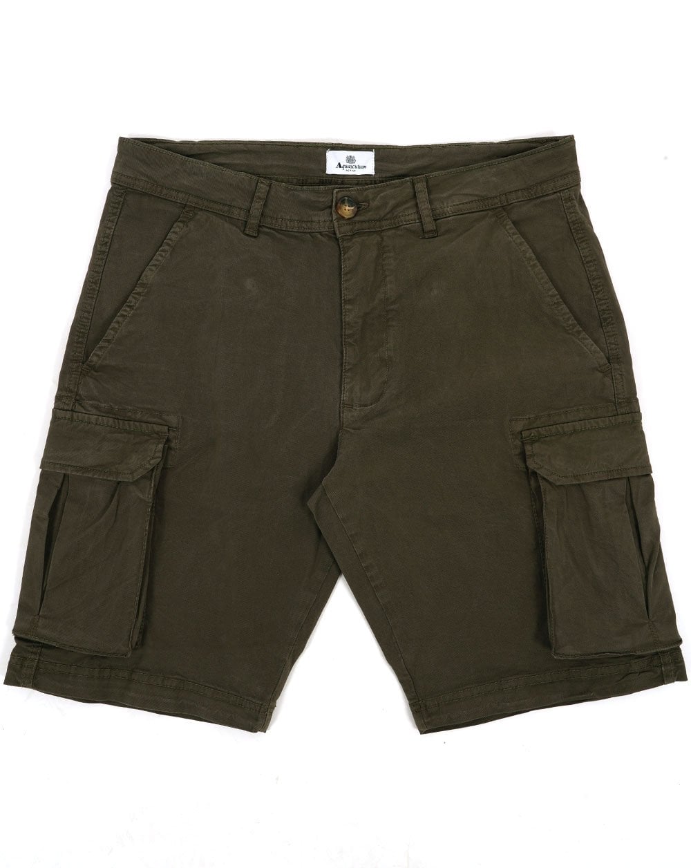 Aquascutum Cargo Shorts Armeegrün