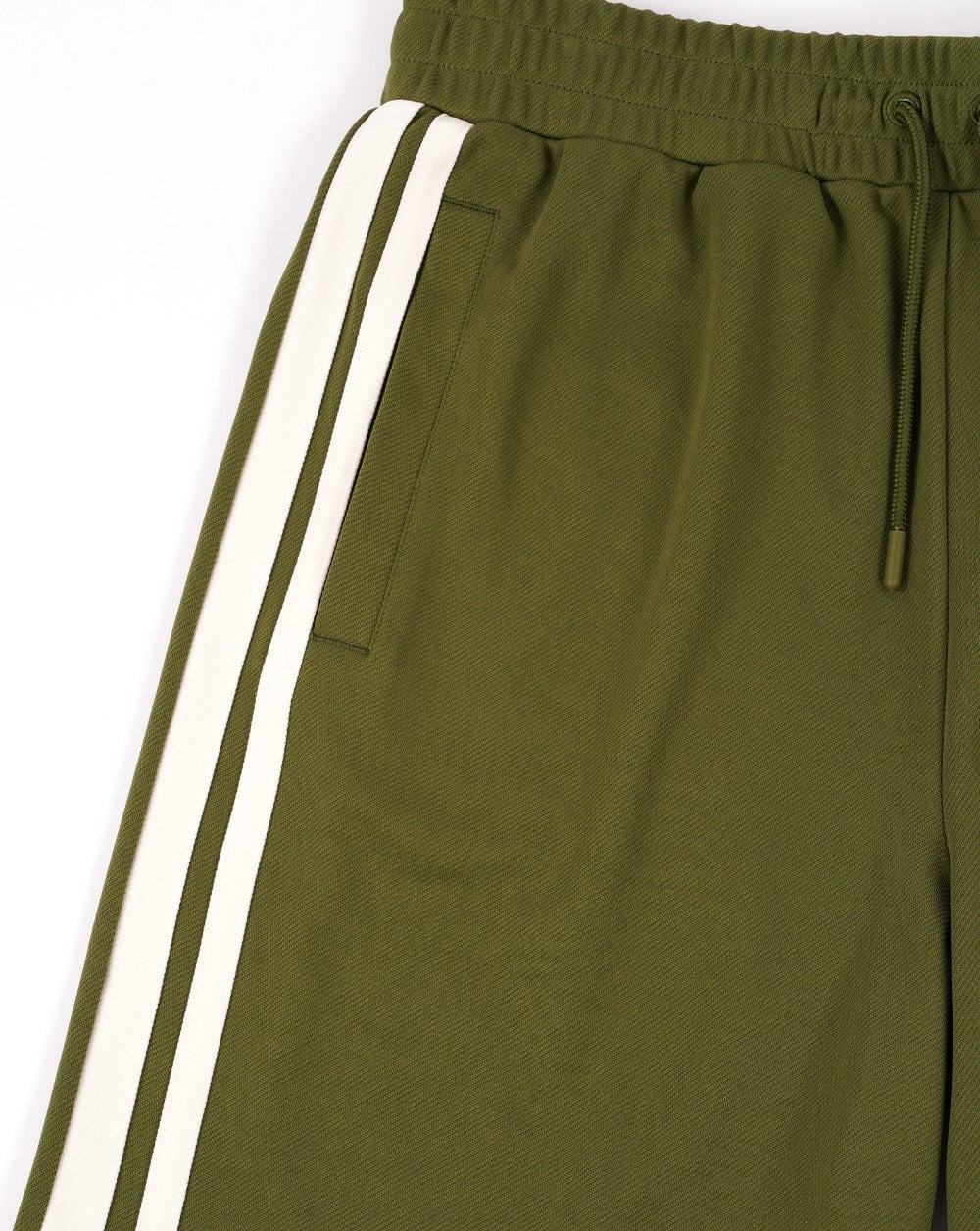 Sergio Tacchini Gestreifte Freizeitshorts Khaki/Gardenia