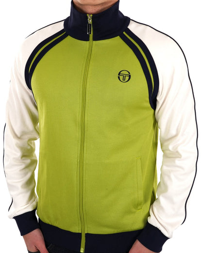 Sergio Tacchini Ghibli Track Top Grün/Gardenia
