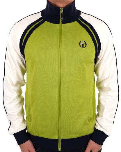Sergio Tacchini Ghibli Track Top Grün/Gardenia