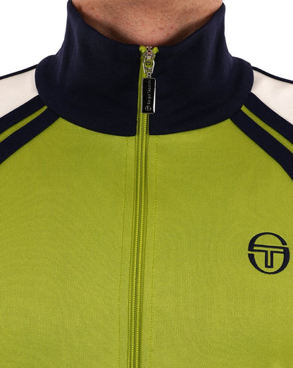 Sergio Tacchini Ghibli Track Top Grün/Gardenia
