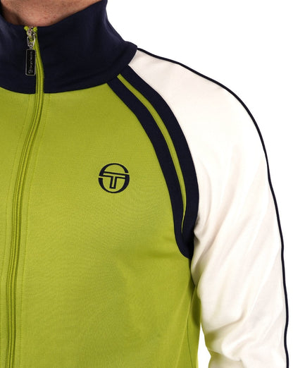 Sergio Tacchini Ghibli Track Top Grün/Gardenia