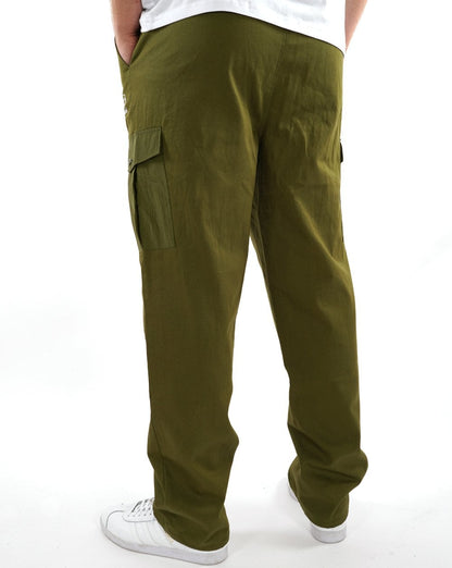 Sergio Tacchini Canvas Cargohose Khaki