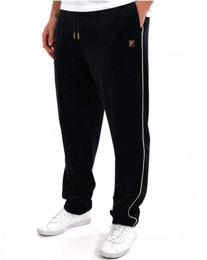 Fila Gold Sims Velours Trainingshose Schwarz