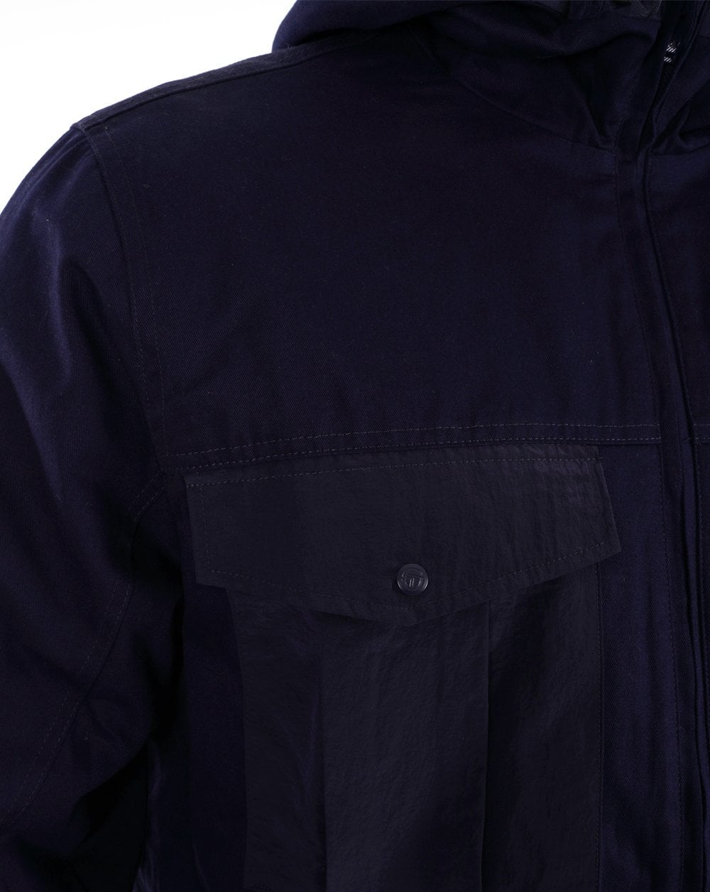Sergio Tacchini Canvas Mix Jacke Marineblau