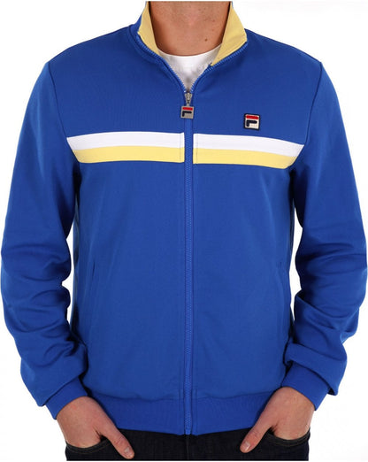 Fila Vintage Duo Chest Track Top Türkisches Meer