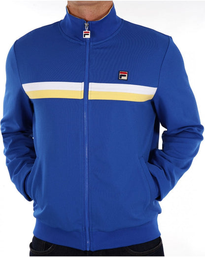 Fila Vintage Duo Chest Track Top Türkisches Meer