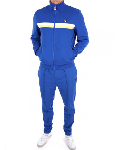 Fila Vintage Duo Chest Track Top Türkisches Meer
