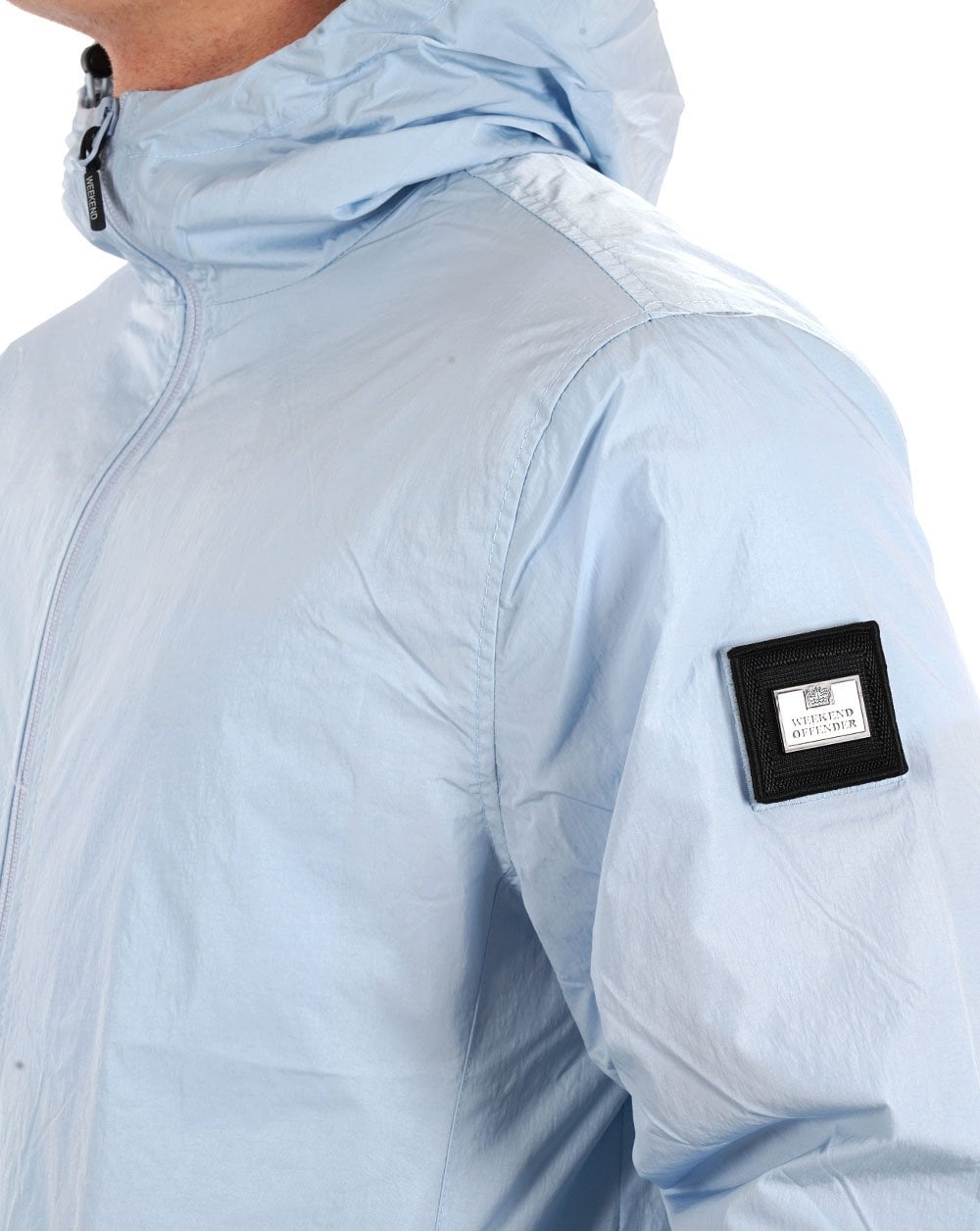 Weekend Offender Technikerjacke Himmelblau