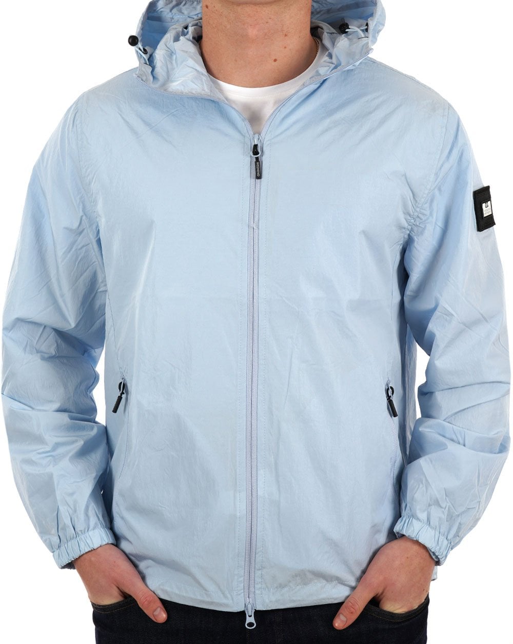 Weekend Offender Technikerjacke Himmelblau