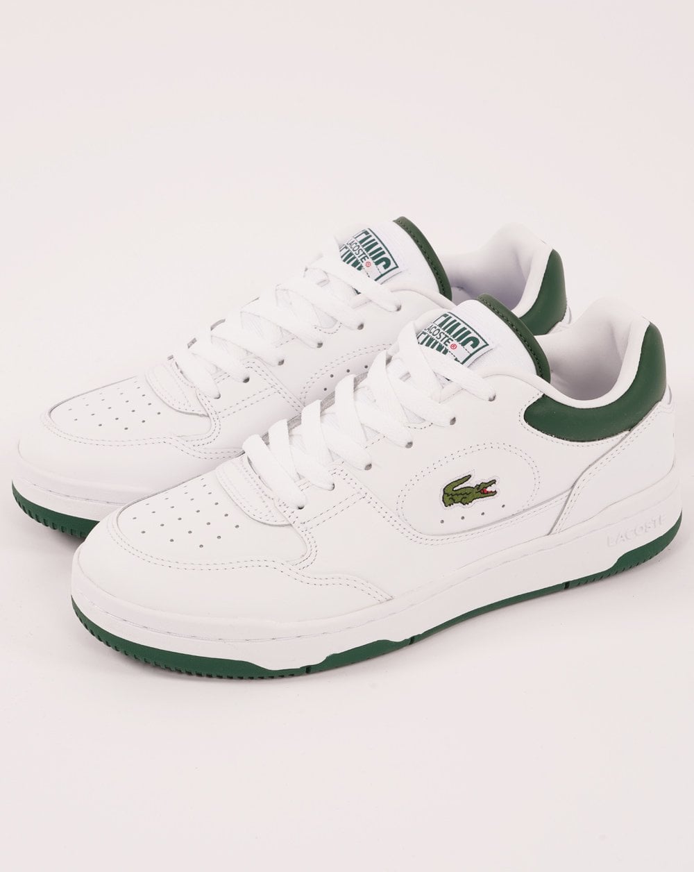 Lacoste Linedrive Trainers White/Dark Green