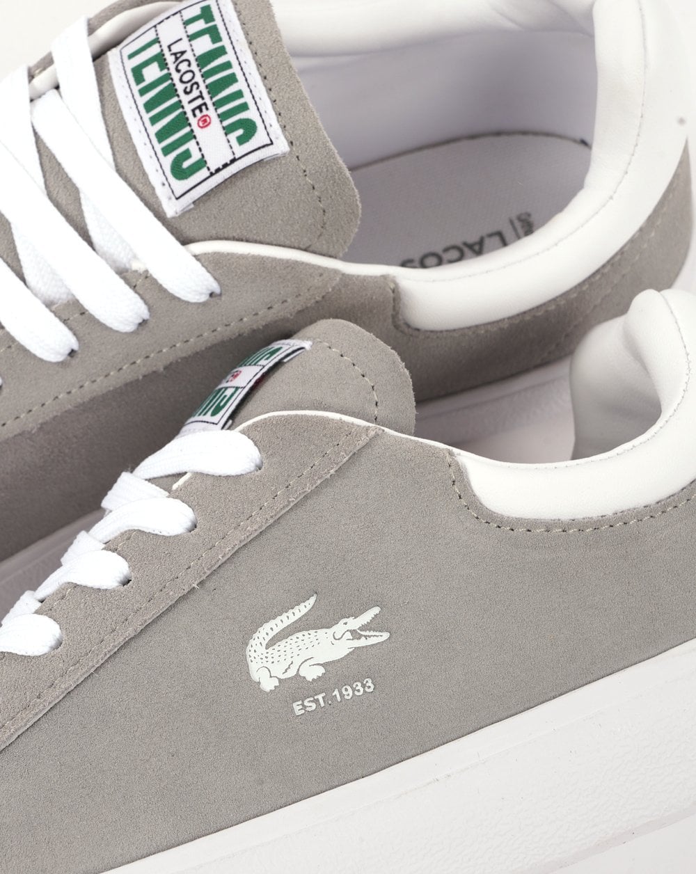 Lacoste Baseshot Sneaker Grau/Weiß