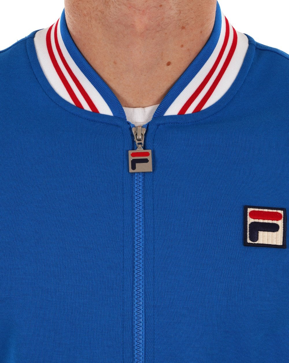 Fila Vintage Settanta Trainingsjacke Exklusives Pro Badge Französischblau