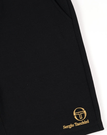 Sergio Tacchini Lounge-Sweatshorts Schwarz