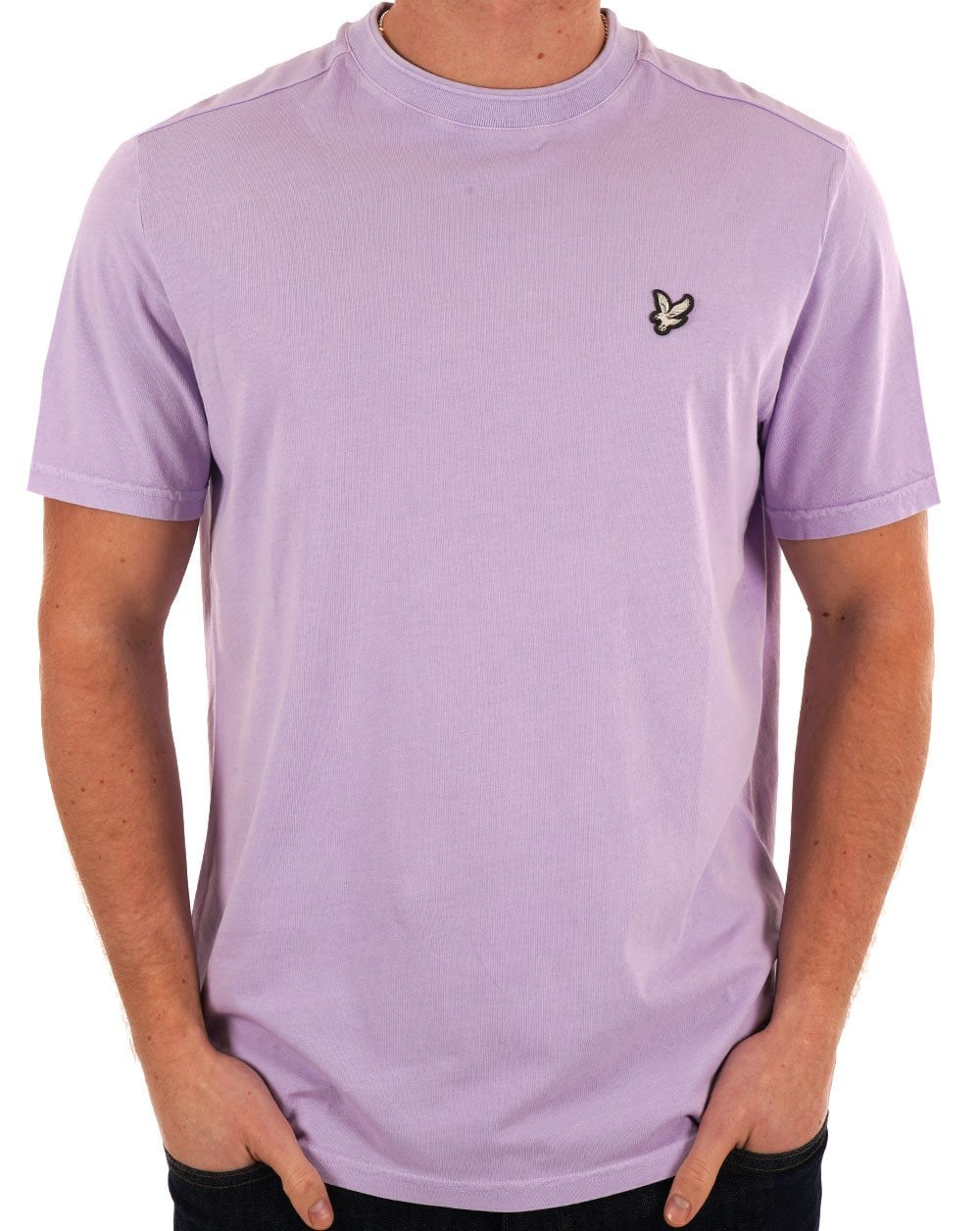 Lyle &amp; Scott Natural Dye T-Shirt Lavendel