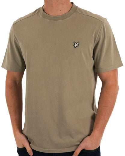 Lyle &amp; Scott Natural Dye T-Shirt Hellgrau