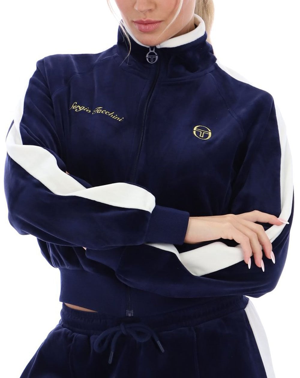 Sergio Tacchini Miss Carlotta Trainingsoberteil Marineblau