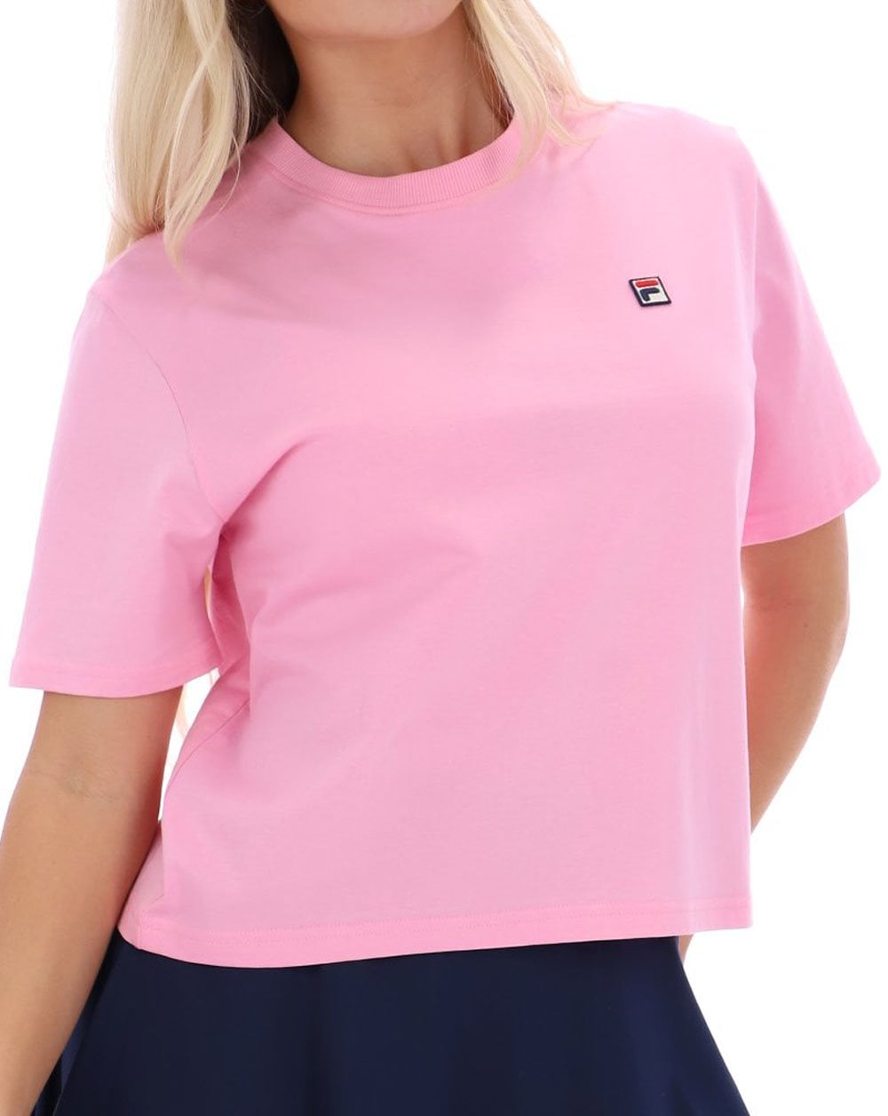Fila Vintage Damen Holly Boxy Tee Prism Pink