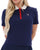 Fila Vintage Women's Juno Fitted Iconic Polo Navy