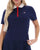 Fila Vintage Women's Juno Fitted Iconic Polo Navy
