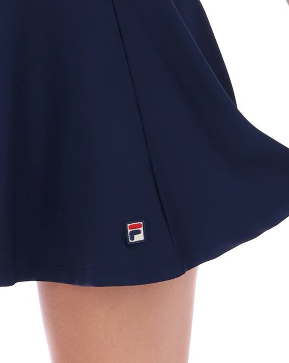 Fila Vintage Jeena Tennisrock Marineblau