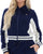 Fila Vintage Jelena Cropped Track Top Navy/Gardenia