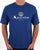 Aquascutum Large Logo T Shirt Royal Blue
