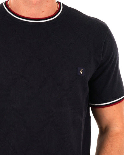 Gabicci Vintage Santino Stricktop Marineblau