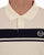 Sergio Tacchini Young Line Polo Shirt Gardenia/Navy Blue