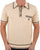 Gabicci Vintage Dario Knitted Polo Cream