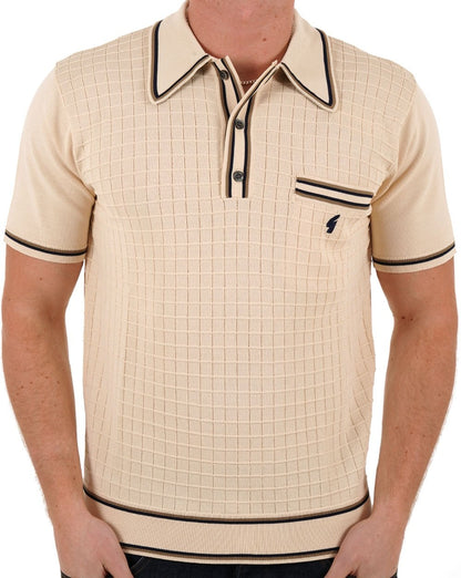 Gabicci Vintage Dario Strickpolo Creme