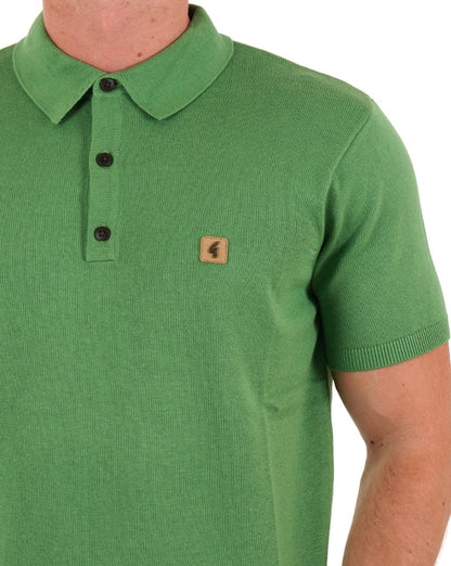 Gabicci Vintage Strickpolo Fresh Green