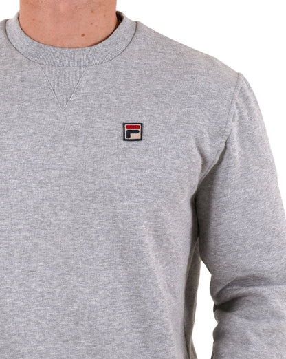 Fila Vintage Kell Crew Sweatshirt Hellgrau meliert